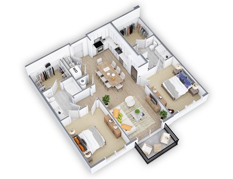 700 Henley Street SW Studio-2 Beds Apartment for Rent - Photo Gallery 51